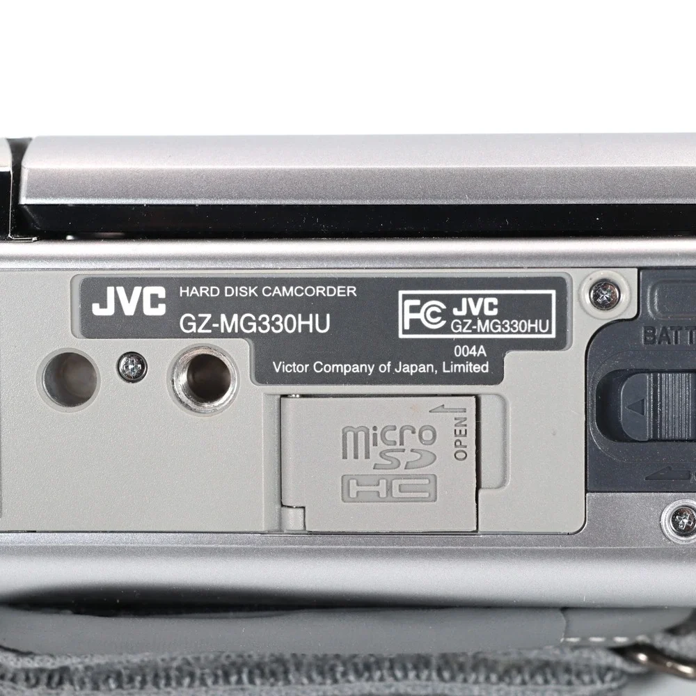 JVC Everio GZ-MG330HU Camcorder Silver 30GB HDD 35x Zoom Recording